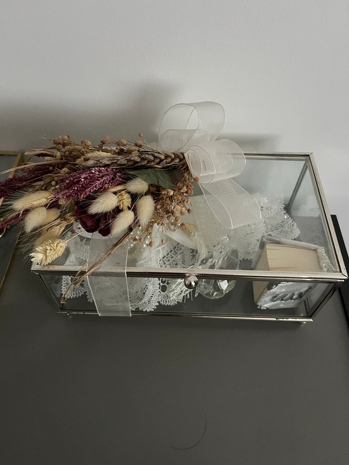 Söz mendili cam kutu - Görsel 4