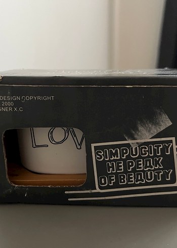 Beyaz kupa mıknatıslı kaşığı var - Görsel 5