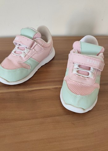 Kız Çocuk Pudra Pastel Spor Ayakkabı - Görsel 4