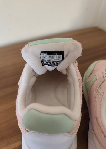 Kız Çocuk Pudra Pastel Spor Ayakkabı - Görsel 3