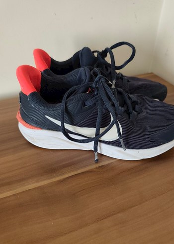 Lacivert Bağcıklı Spor Kadın Sneakers - Görsel 2