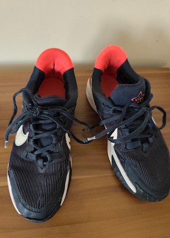 Lacivert Bağcıklı Spor Kadın Sneakers - Görsel 3