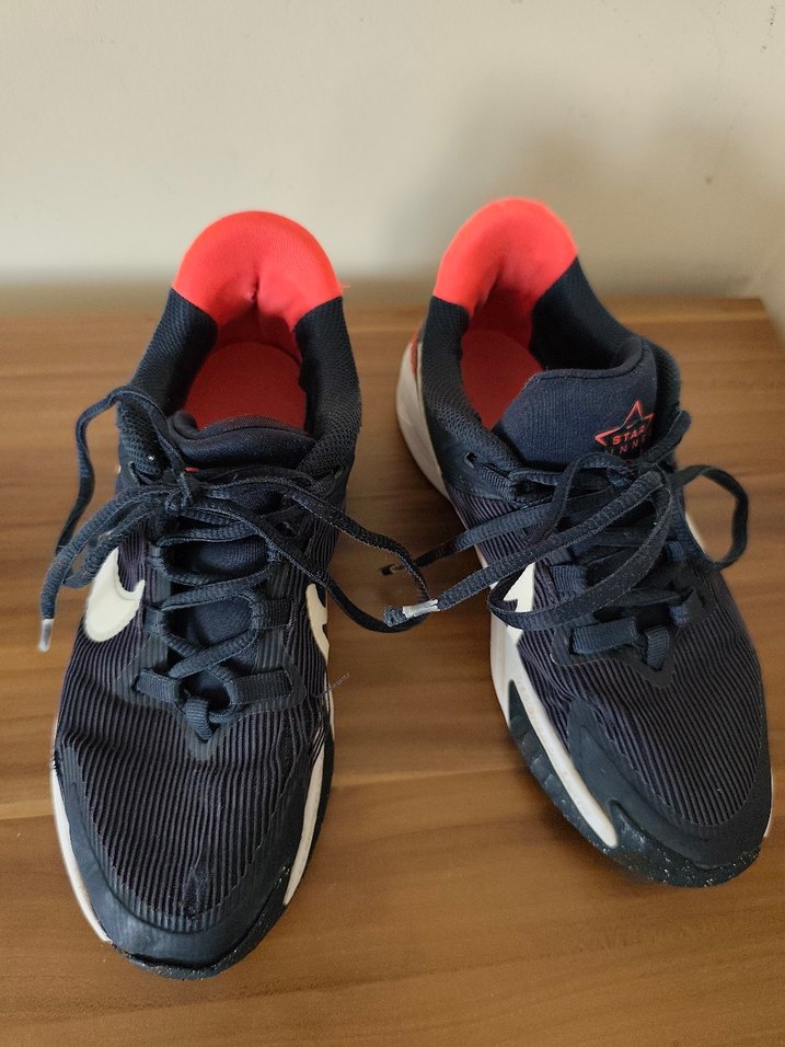 Lacivert Bağcıklı Spor Kadın Sneakers - Görsel 3