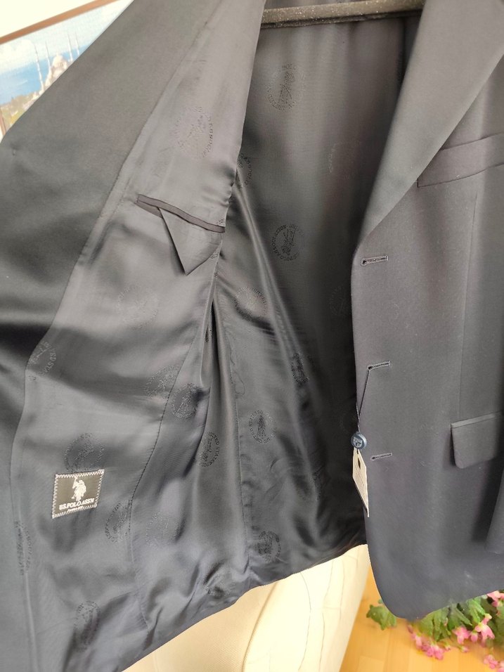 Düğmeli Siyah Erkek Ofis blazer ceket - Görsel 3