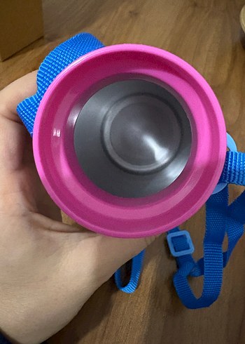 Renkli Barbie Çocuk Termos Şişesi - Görsel 5