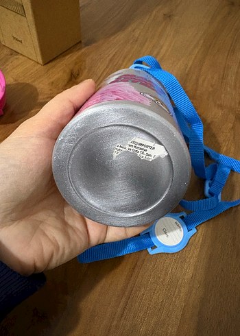 Renkli Barbie Çocuk Termos Şişesi - Görsel 4