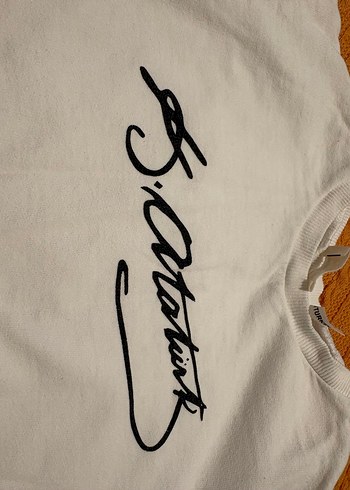 Beyaz Erkek Çocuk Uzun Kollu Sweatshirt - Görsel 4