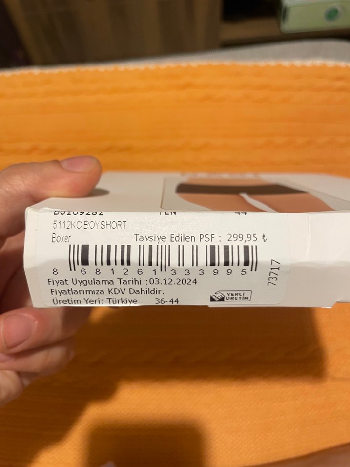 DAGi Mini Fitilli Pamuklu Kadın Boxer - Görsel 3