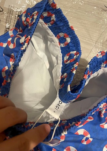 Renkli Düğmeli Erkek Mini Mayo - Görsel 4