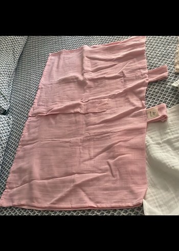 Pudra Pembe Uzun Kolluksuz puset örtüsü