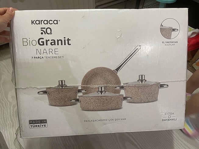 Karaca granit tencere takımı