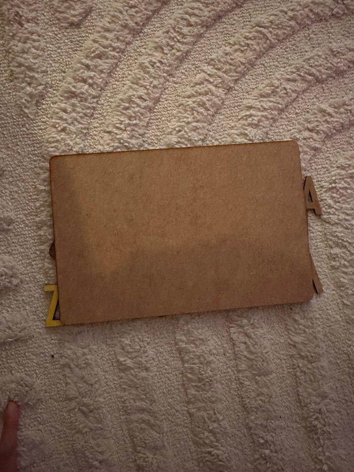 Renkli Ahşap Harfler Eğitici Oyuncak - Görsel 3