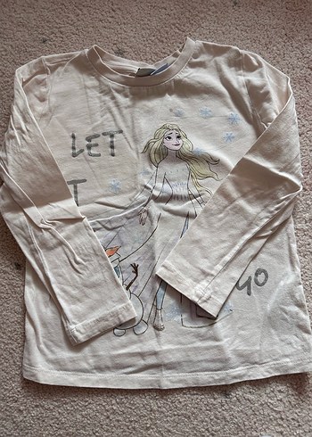 Kız Çocuk Elsa Tişört - Görsel 2