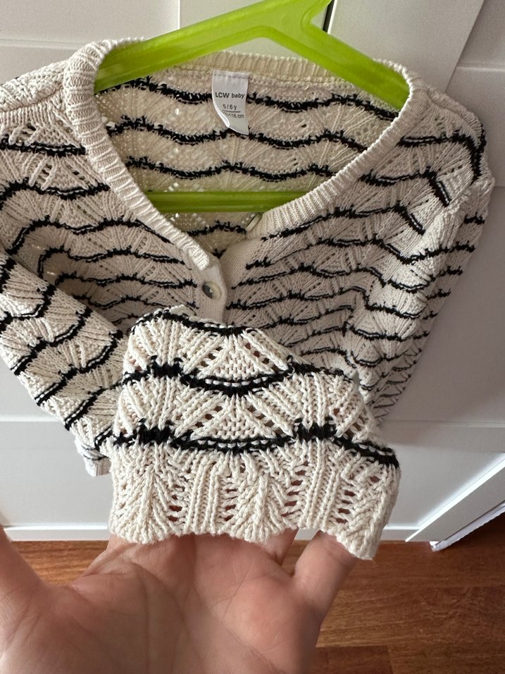 LCW Ajurlu Hırka - Görsel 3