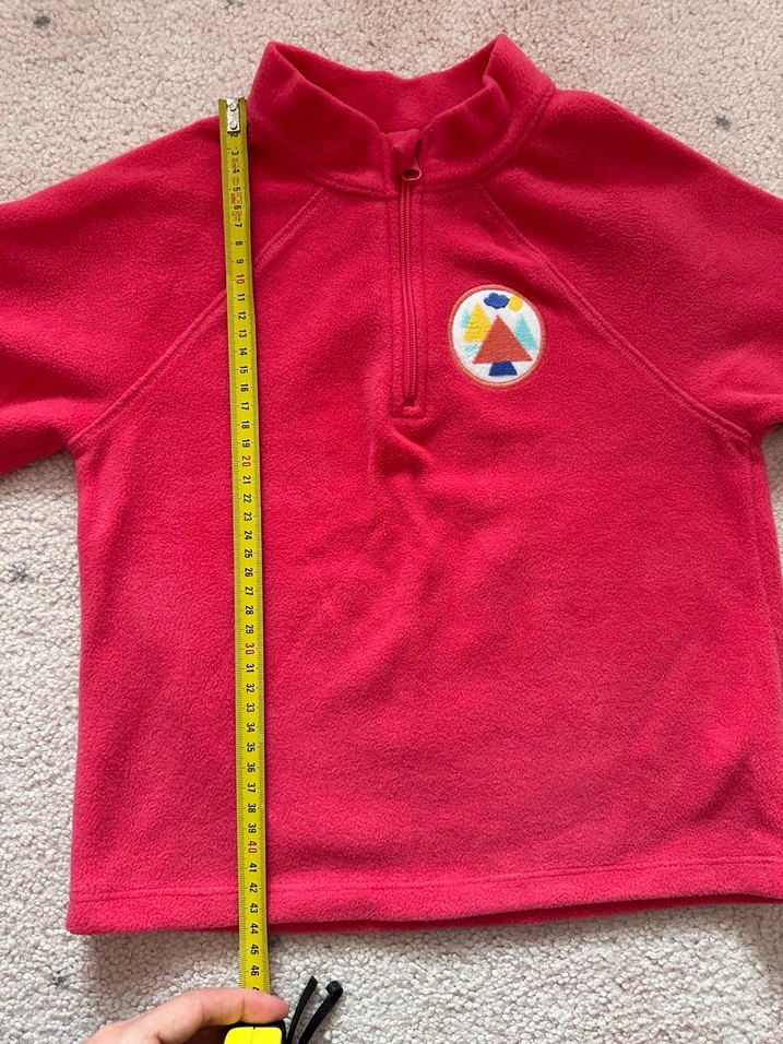 Kız Çocuk Polar Fermuarlı Sweatshirt - Görsel 5