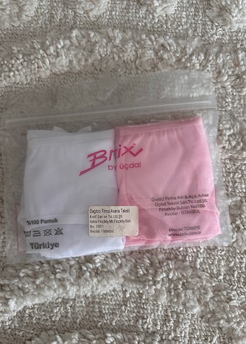 Diğer Brix Kız Çocuk 2'li Slip Külot