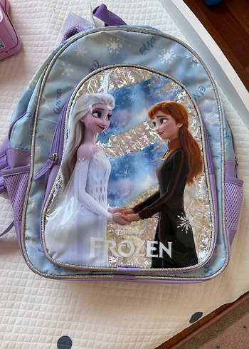 Frozen Elsa Anna İlkokul Sırt Çantası