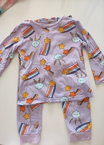 Kız çocuk pijama takımı