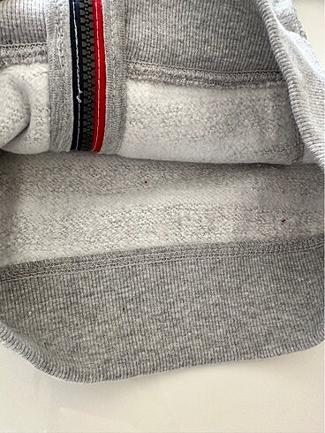 5 Yaş Beden Tommy Hilfiger Fermuarlı Sweatshirt
