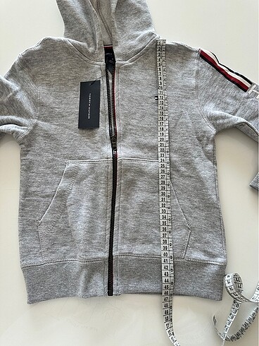 5 Yaş Beden çeşitli Renk Tommy Hilfiger Fermuarlı Sweatshirt