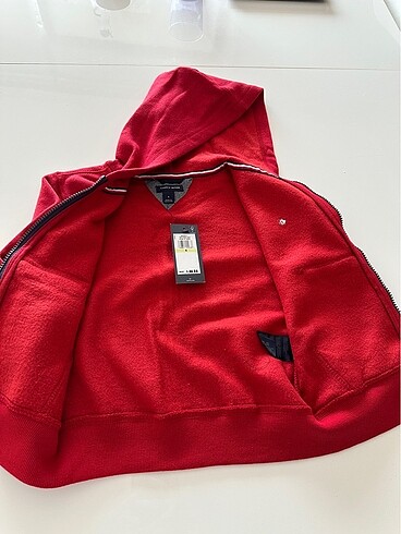 4 Yaş Beden Fermuarlı Sweatshirt