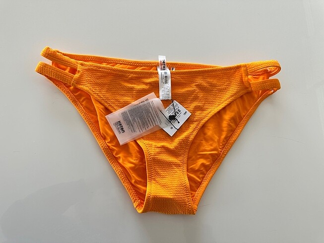 xl Beden Koton Turuncu Bikini Altı