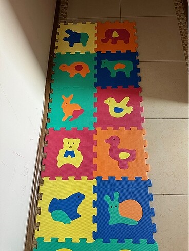 Beden çeşitli Renk Eva Oyun Matı Puzzle