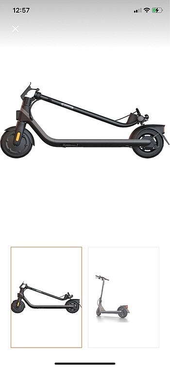 Diğer Segway E2 Elektrikli Scooter