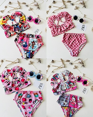 Zara Zara kıZ çocuk bikinisi