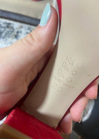 Nine West Harika Kadın Kırmızı Süet Topuklu Ayakkabı