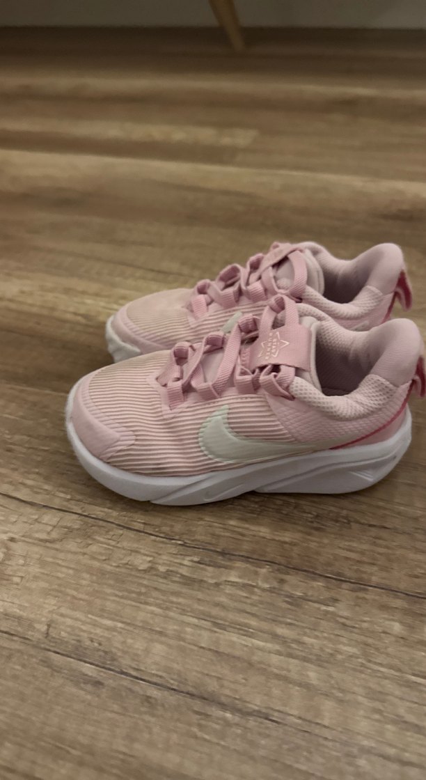 Pembe Bağcıklı Kız Çocuk Spor Ayakkabı 23.5 - Görsel 2