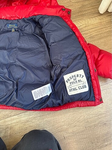 4 Yaş Beden kırmızı Renk Ralph Lauren polo mont
