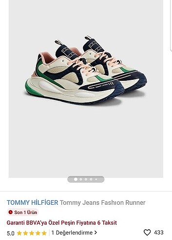 Tommy Hilfiger bayan ayakkabı