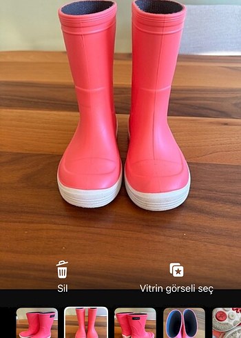 Diğer Pembe Kız Çocuk Lastik Çizme