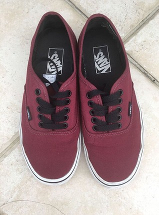 Bordo Vans Orjinal