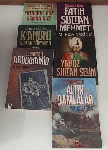 Osmanlı Padişahları Kitabı Seti