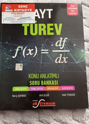 AYT Türev Konu Anlatımlı Soru Bankası - Görsel 2