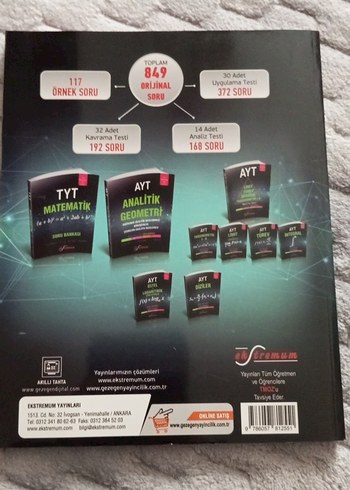 AYT Türev Konu Anlatımlı Soru Bankası - Görsel 5