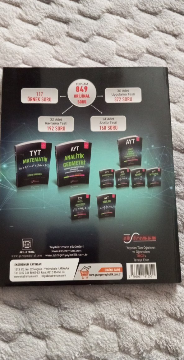 AYT Türev Konu Anlatımlı Soru Bankası - Görsel 5