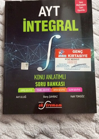AYT Integral Konu Anlatımlı Soru Bankası - Görsel 2