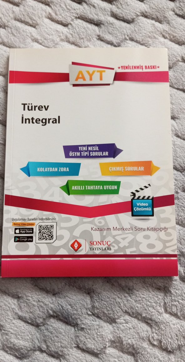 AYT Türev İntegral Soru Kitapçığı - Görsel 2