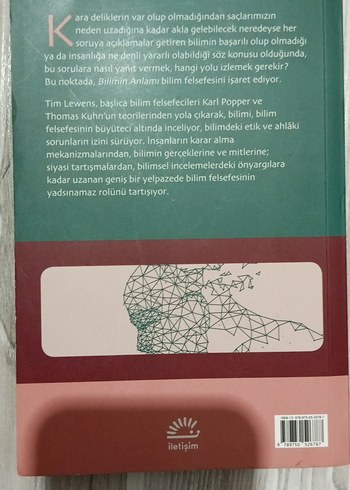 Bilimin Anlamı - Tim Lewens - Görsel 3