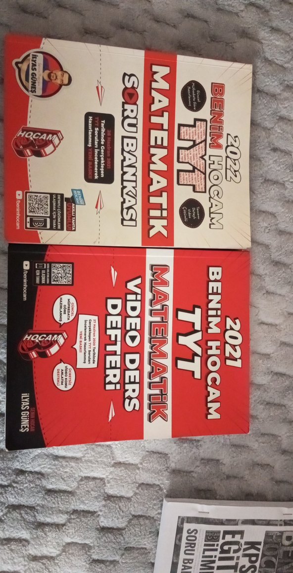 2021-2022 Benim Hocam TYT Matematik Soru Kitapları - Görsel 2