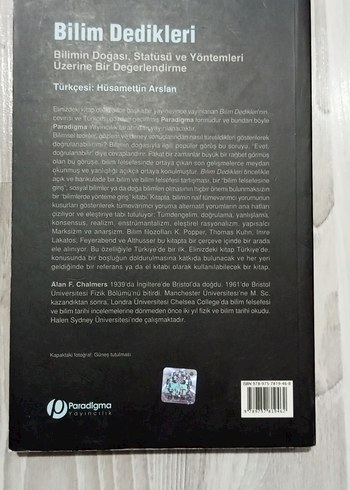 Bilim Dedikleri - Alan F. Chalmers - Görsel 4