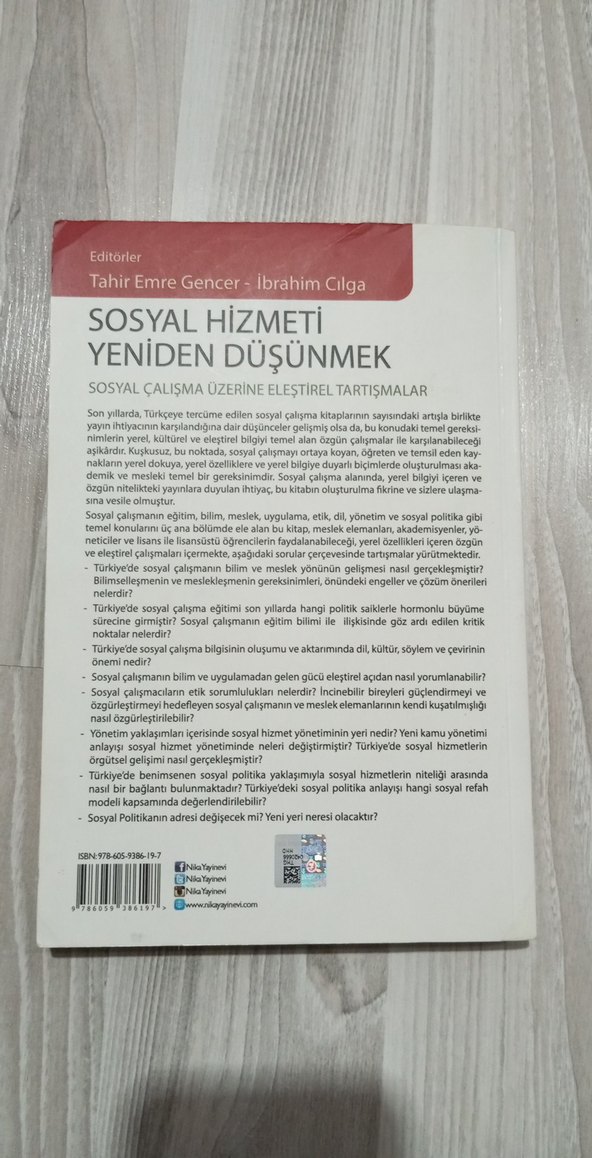 Sosyal Hizmeti Yeniden Düşünmek Kitabı - Görsel 4