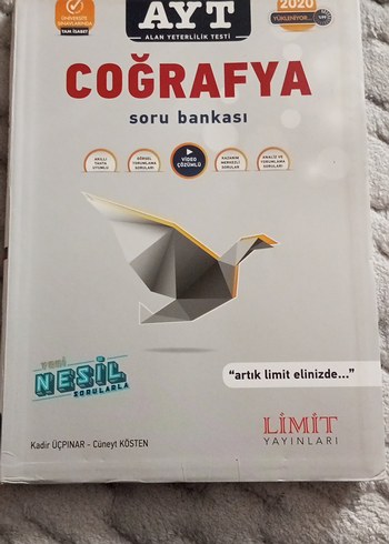 2020 AYT Coğrafya Soru Bankası Limit Yayınları - Görsel 2