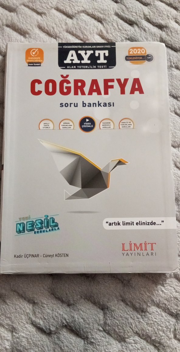 2020 AYT Coğrafya Soru Bankası Limit Yayınları - Görsel 2