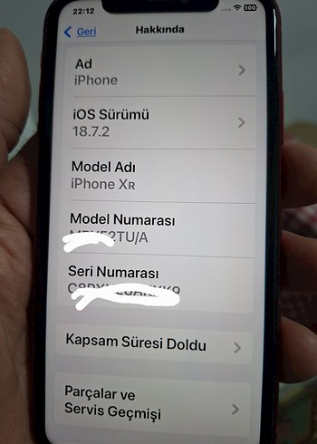 İPHONE XR 128 GB KIRMIZI 
KUTUSU VAR - Görsel 16