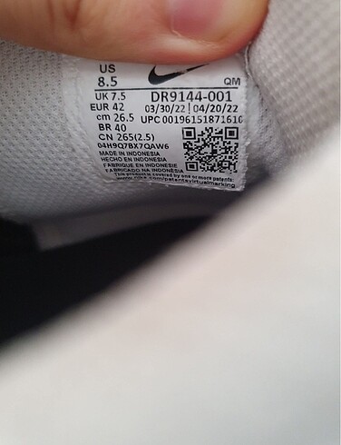 42 Beden siyah Renk Nike blazer