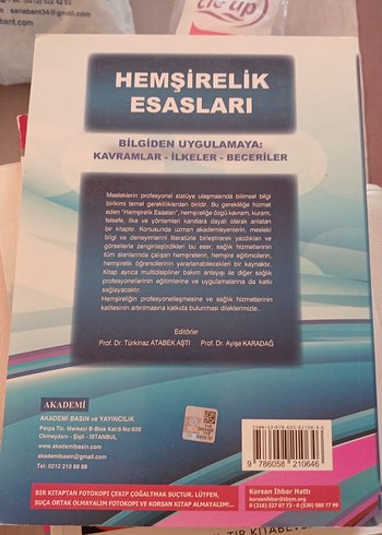 Hemşirelik Esasları 1 ve 2 - Kavramlar, İlkeler, Beceriler - Görsel 2